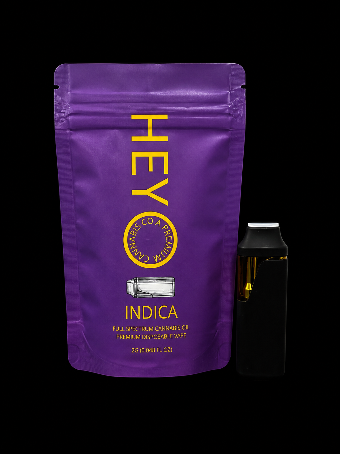HEYO HEYO Indica Full Spectrum Disposable Vape