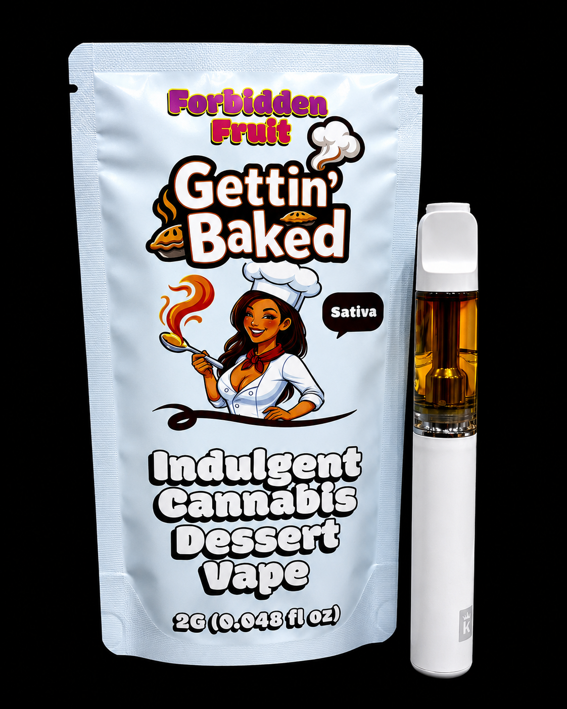 Gettin' Baked Forbidden Fruit Dessert Vape