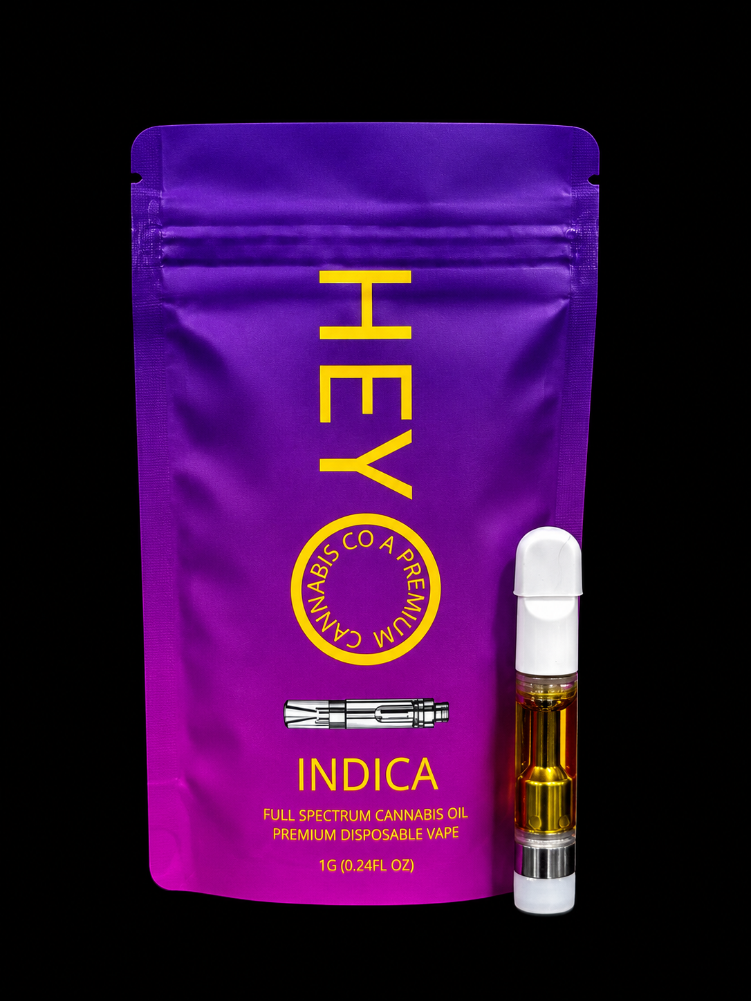 HEYO HEYO Indica Cart Full Spectrum Cartridge