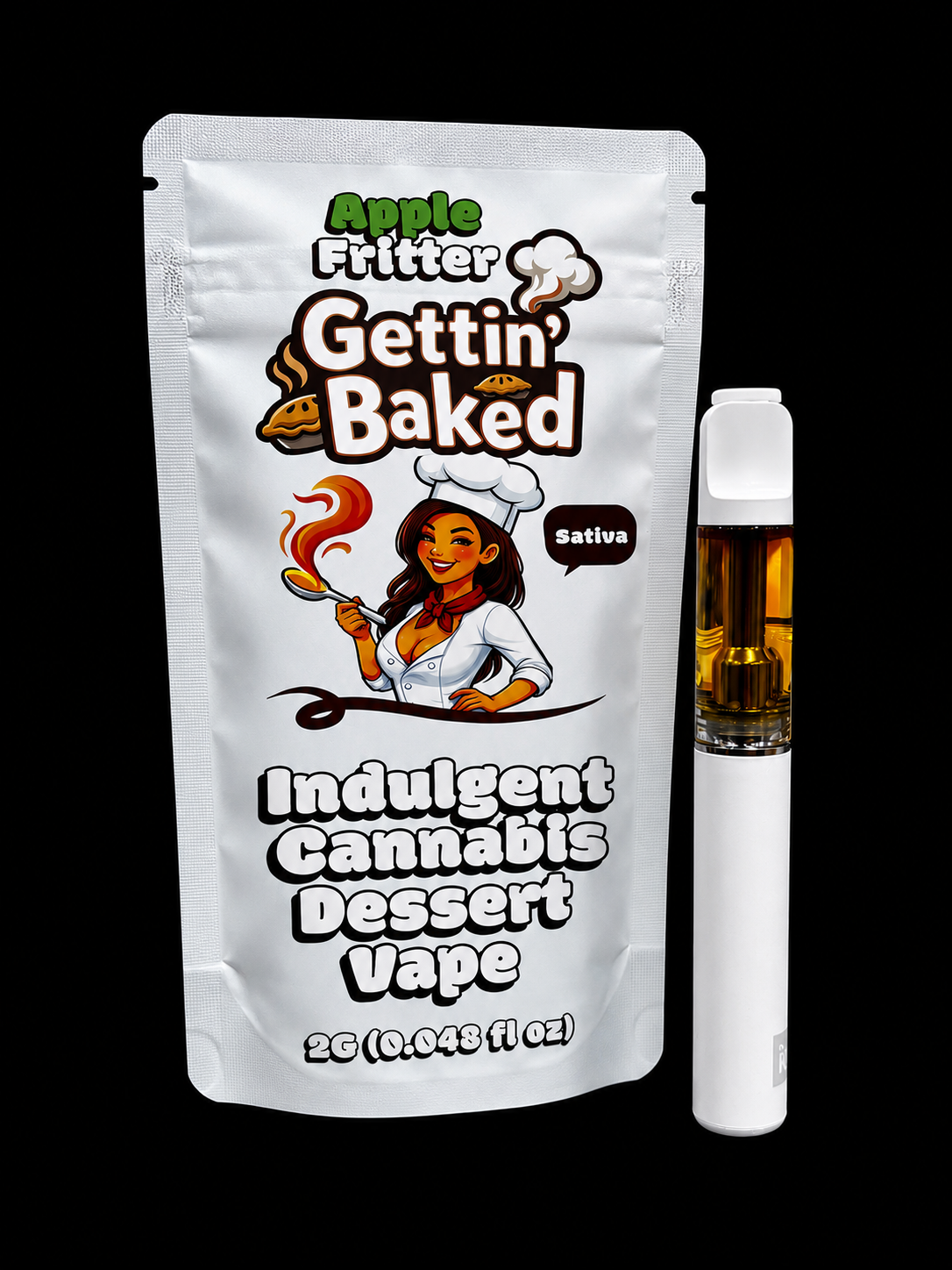 Gettin' Baked Apple Fritter Dessert Vape